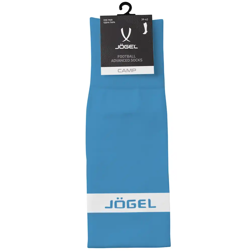 фото Гетры футбольные CAMP ADVANCED SOCKS, голубой/белый в интернет-магазине спортивных товаров МЯЧИКИ