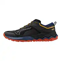 фото Кроссовки для бега Mizuno WAVE IBUKI 4? чёрно-красные в интернет-магазине спортивных товаров МЯЧИКИ