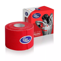 фото Кинезио тейп CureTape Red, 5 см x 5 м в интернет-магазине спортивных товаров МЯЧИКИ