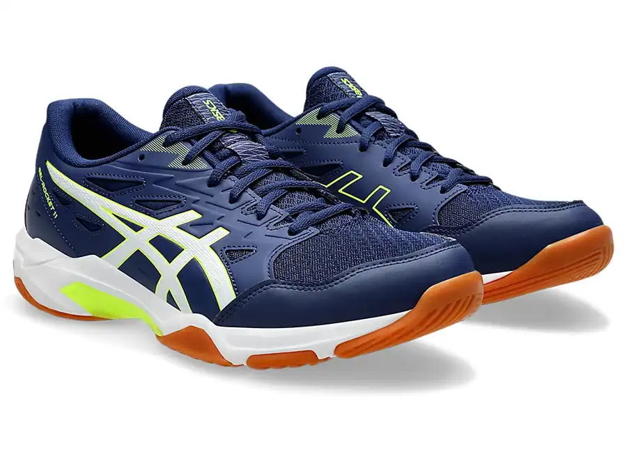 фото Волейбольные кроссовки Asics Gel-Rocket 11,темно-синие в интернет-магазине спортивных товаров МЯЧИКИ