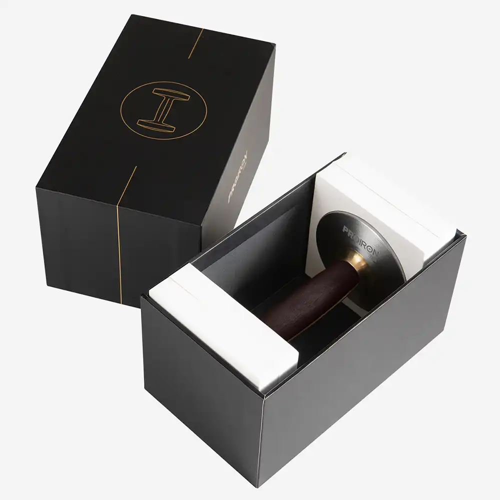 фото Proiron Гантель из нержавеющей стали и черного дерева 3 кг, арт. Г1030НЧ в интернет-магазине спортивных товаров МЯЧИКИ