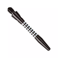 фото Winmau  Anodised Aluminium Re-Grooved Short "B" 35mm, black. Хвостовики для дротиков  в интернет-магазине спортивных товаров МЯЧИКИ