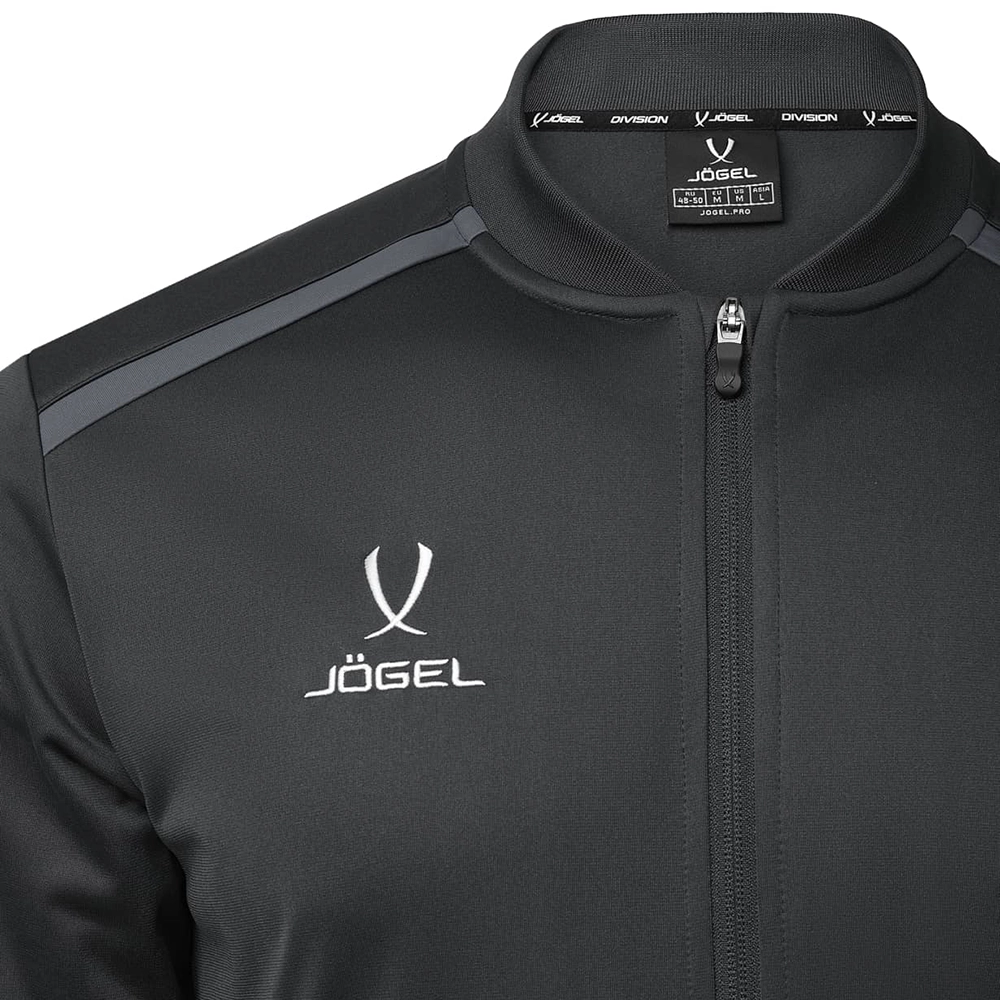 фото Олимпийка DIVISION PerFormDRY Pre-match Knit Jacket, черный в интернет-магазине спортивных товаров МЯЧИКИ