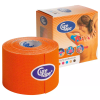 фото Кинезио тейп CureTape Orange, 5 см x 5 м в интернет-магазине спортивных товаров МЯЧИКИ